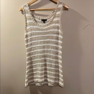 Striped Knit Tank Top